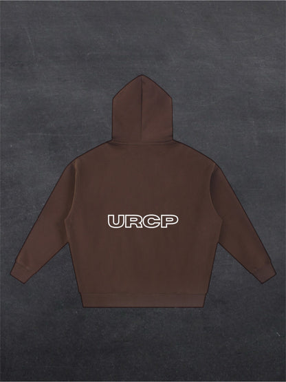 SMOKING AREA UNISEX ZIP UP HOODIE - FRONT PRINT (multiple colours)