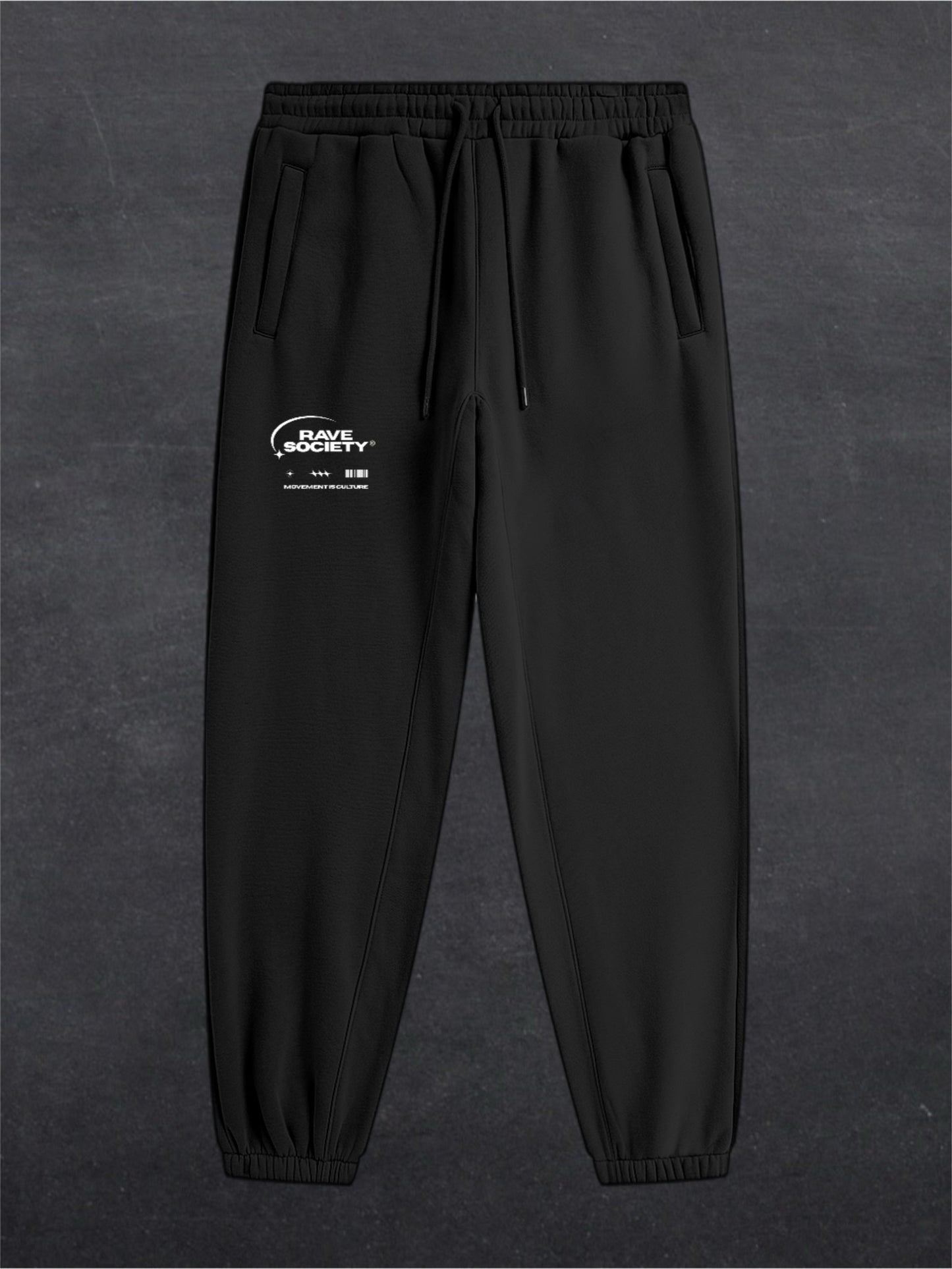 RAVE SOCIETY UNISEX FLEECE JOGGERS (multiple colours)