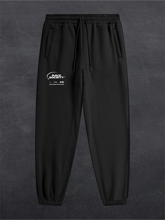 RAVE SOCIETY UNISEX FLEECE JOGGERS (multiple colours)