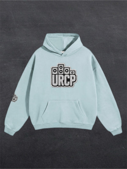 URCP DIAMOND UNISEX HOODIE - FRONT PRINT (multiple colours)