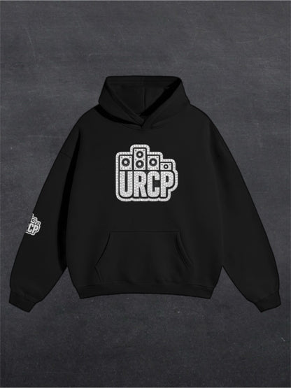 URCP DIAMOND UNISEX HOODIE - FRONT PRINT (multiple colours)