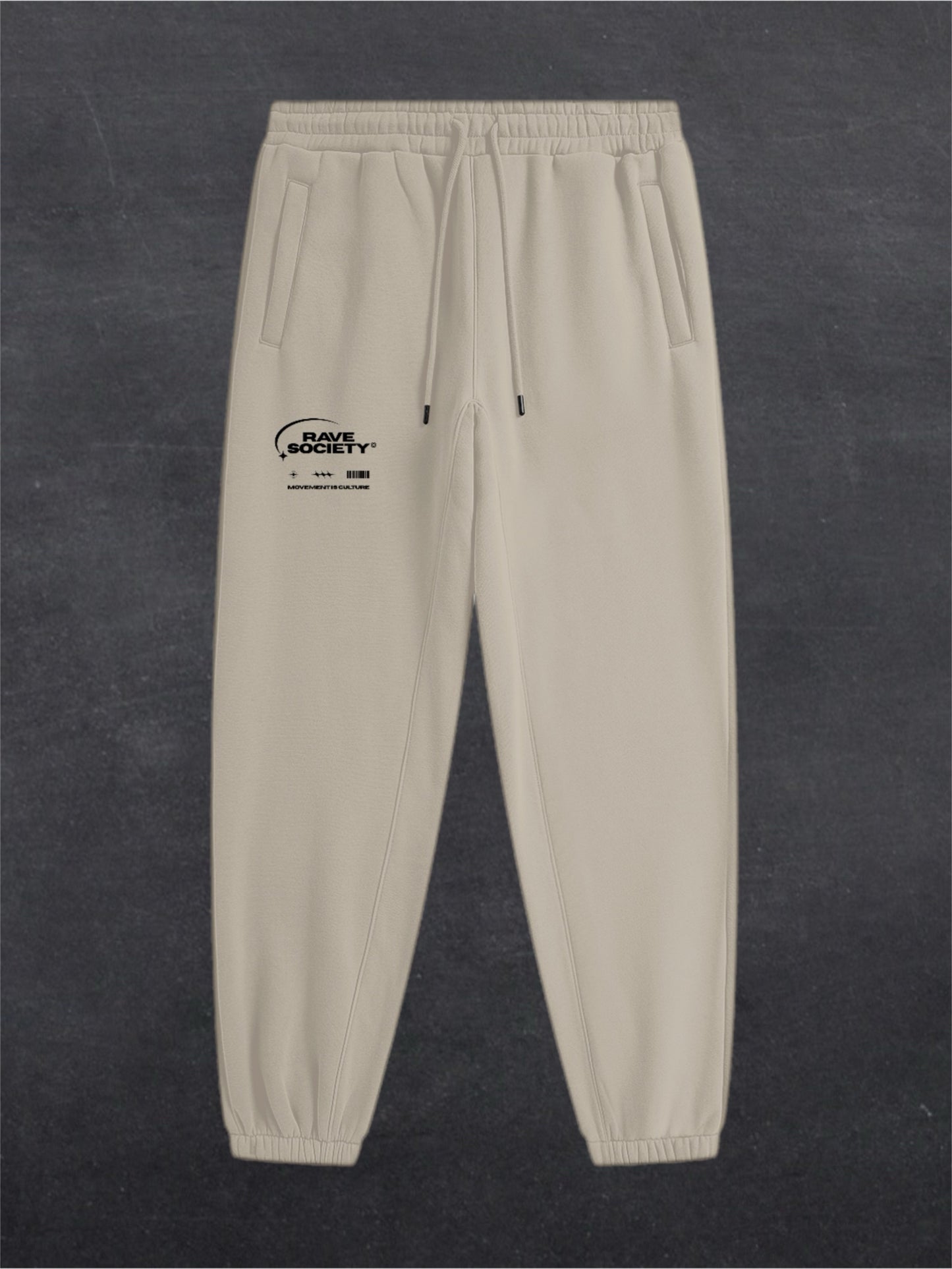 RAVE SOCIETY UNISEX FLEECE JOGGERS (multiple colours)