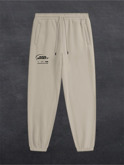 RAVE SOCIETY UNISEX FLEECE JOGGERS (multiple colours)