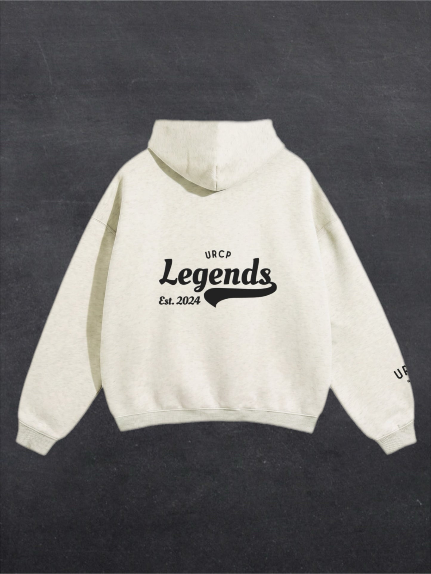 URCP LEGENDS UNISEX HOODIE (back design)