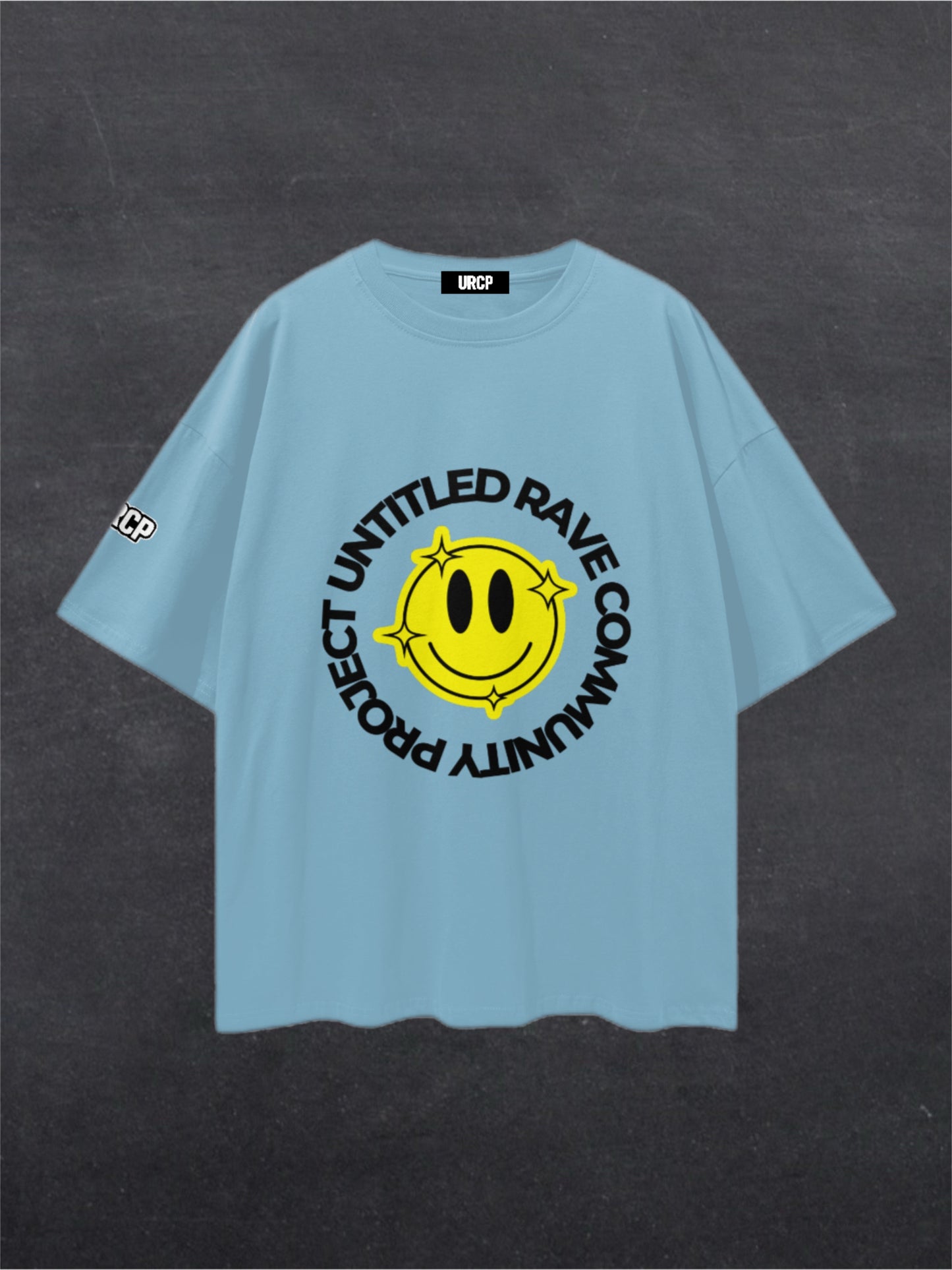 URCP SMILEY UNISEX TEE - FRONT PRINT (multiple colours)