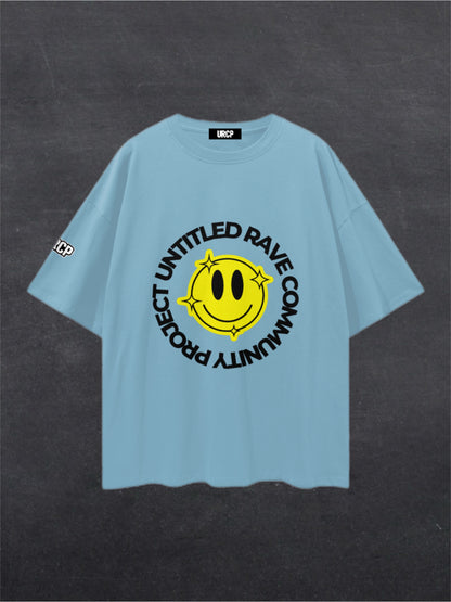 URCP SMILEY UNISEX TEE - FRONT PRINT (multiple colours)