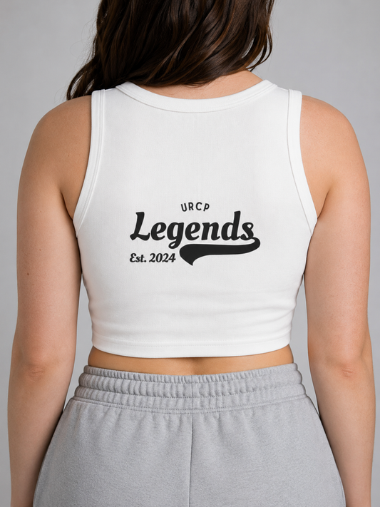 URCP LEGENDS CREWNECK CROP TOP (back design)