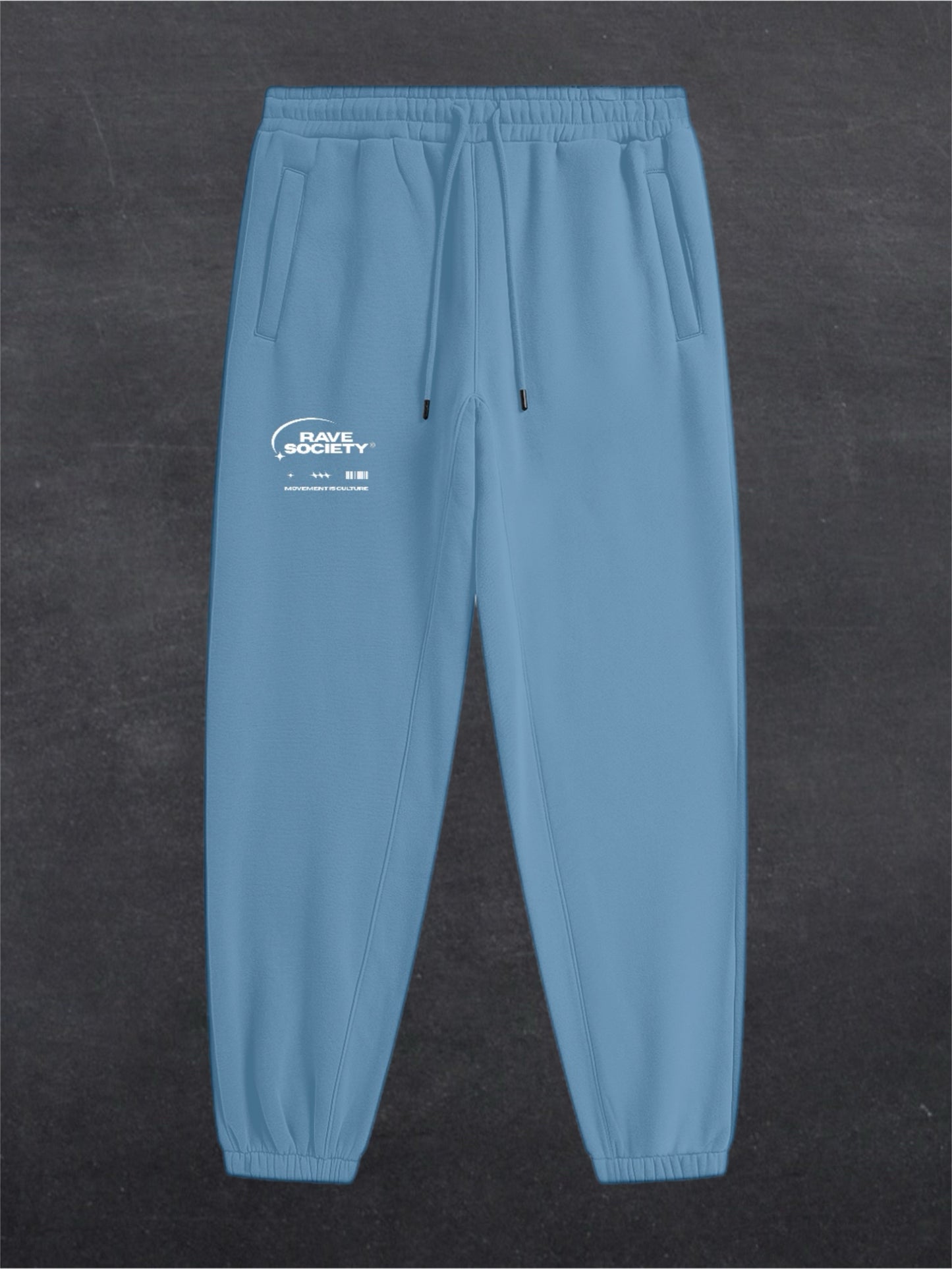 RAVE SOCIETY UNISEX FLEECE JOGGERS (multiple colours)