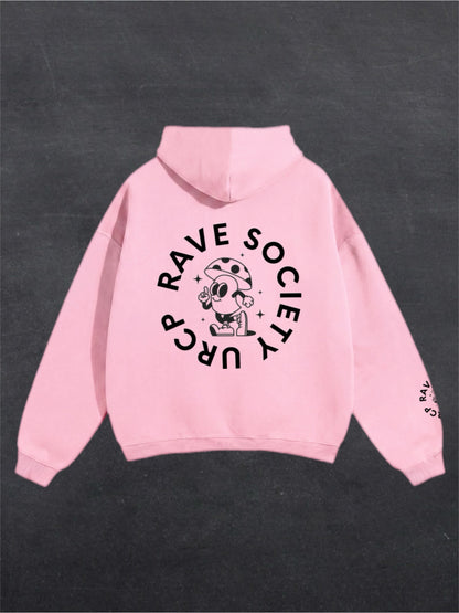 URCP MUSHROOM UNISEX HOODIE - BACK PRINT (multiple colours)