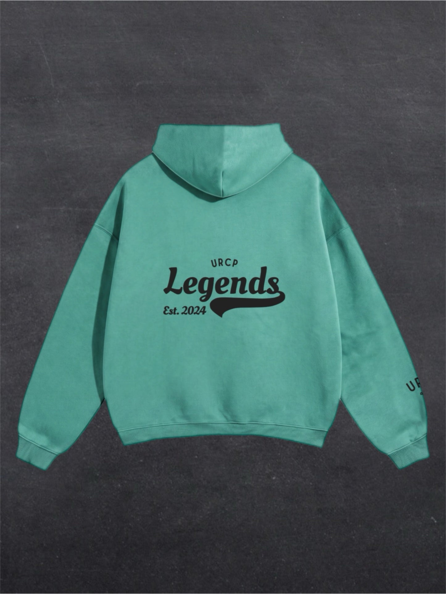 URCP LEGENDS UNISEX HOODIE (back design)