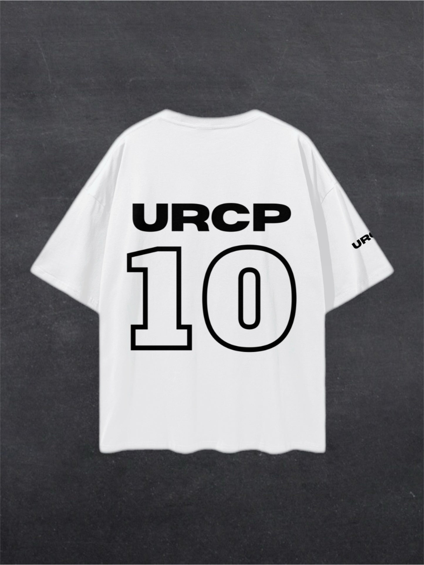 URCP 10 UNISEX TEE - BACK PRINT (multiple colours)