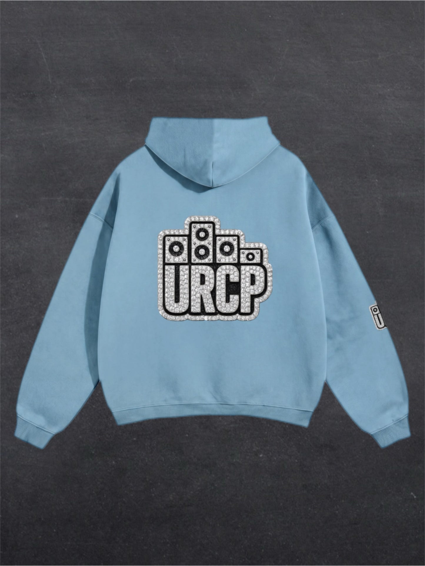 URCP DIAMOND UNISEX HOODIE - BACK PRINT (multiple colours)