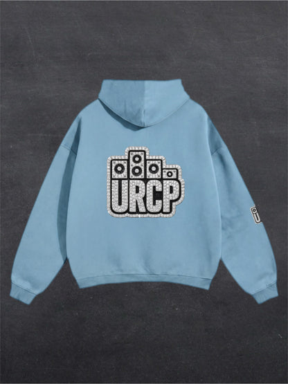 URCP DIAMOND UNISEX HOODIE - BACK PRINT (multiple colours)