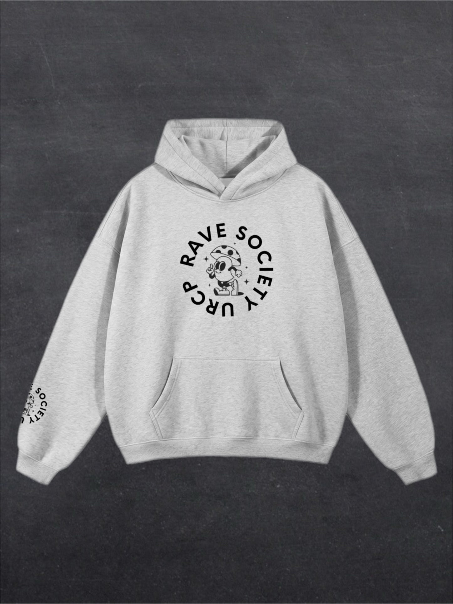 URCP MUSHROOM UNISEX HOODIES - FRONT PRINT (multiple colours)