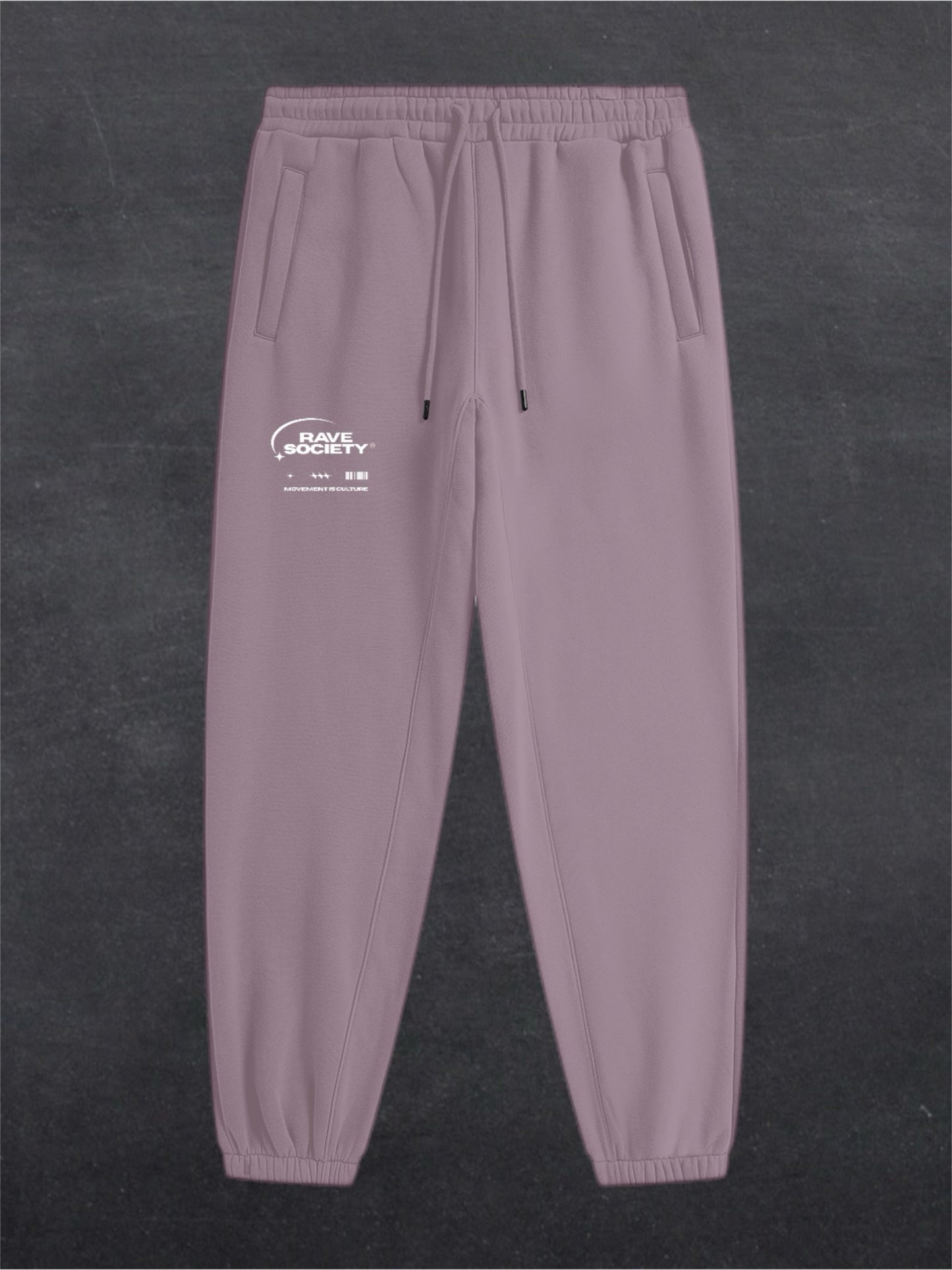 RAVE SOCIETY UNISEX FLEECE JOGGERS (multiple colours)