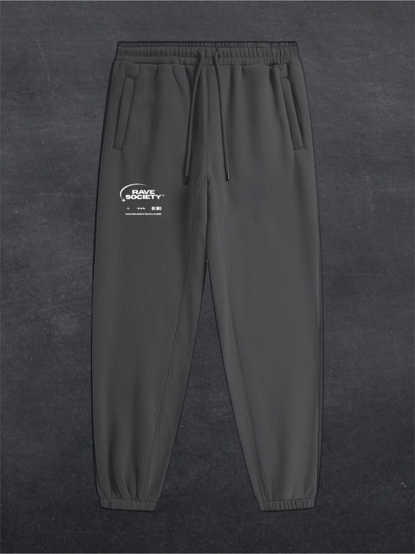 RAVE SOCIETY UNISEX FLEECE JOGGERS (multiple colours)