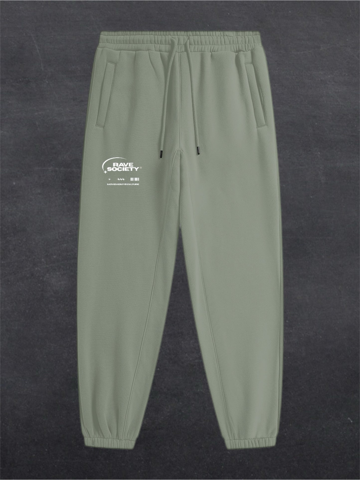 RAVE SOCIETY UNISEX FLEECE JOGGERS (multiple colours)