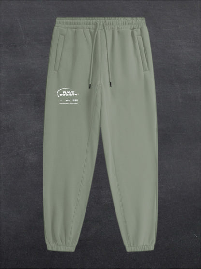 RAVE SOCIETY UNISEX FLEECE JOGGERS (multiple colours)