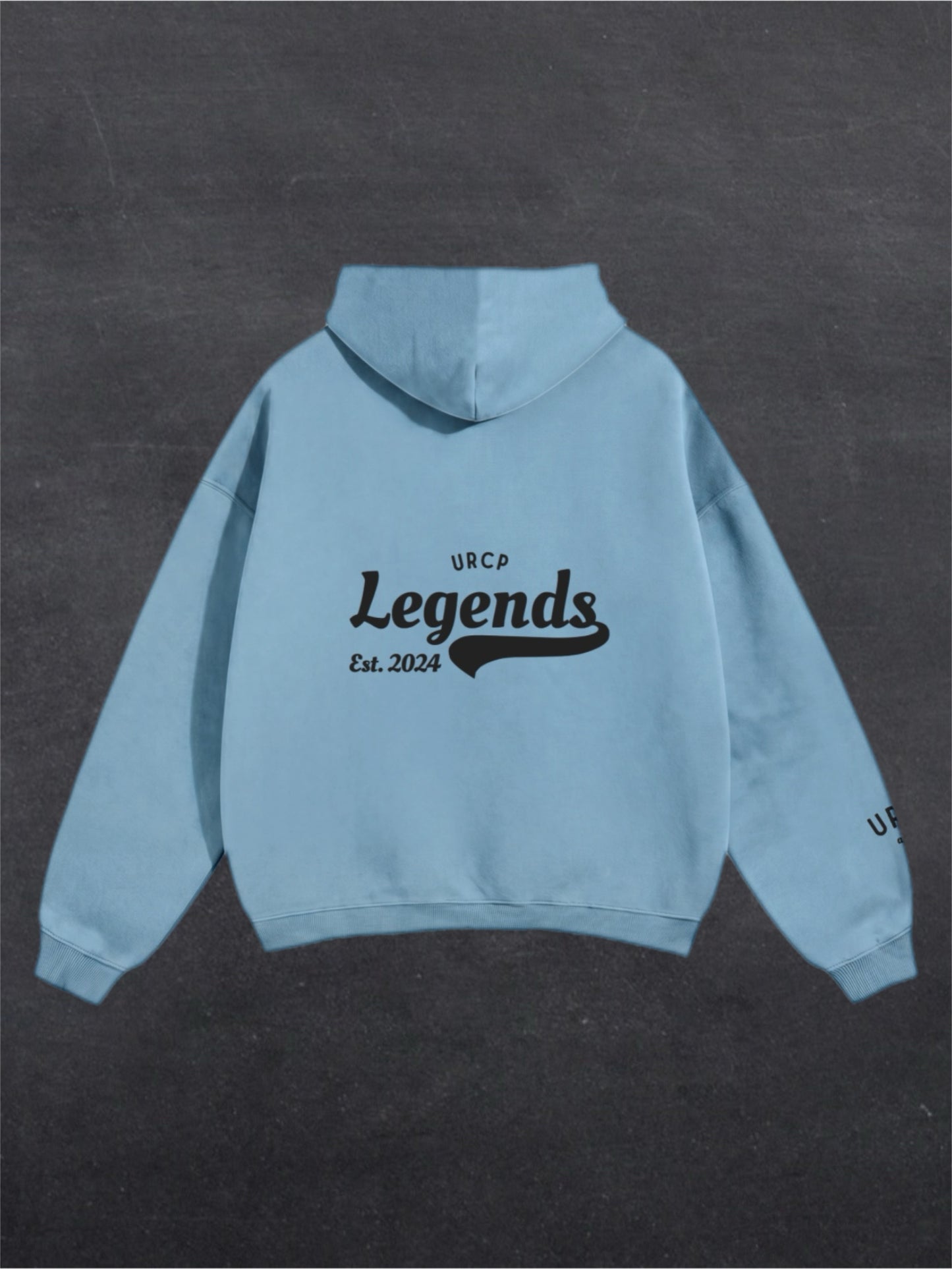 URCP LEGENDS UNISEX HOODIE (back design)