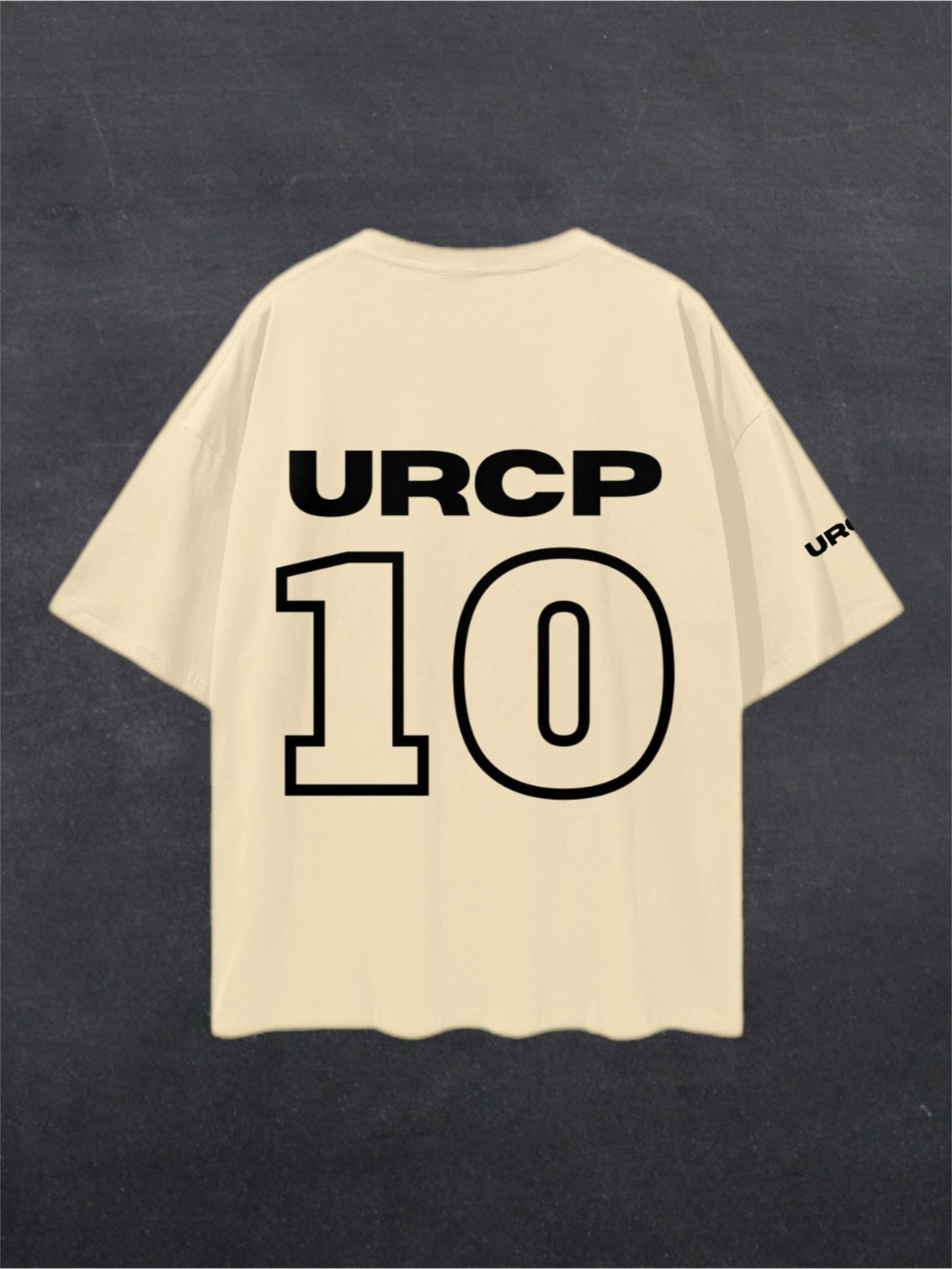 URCP 10 UNISEX TEE - BACK PRINT (multiple colours)