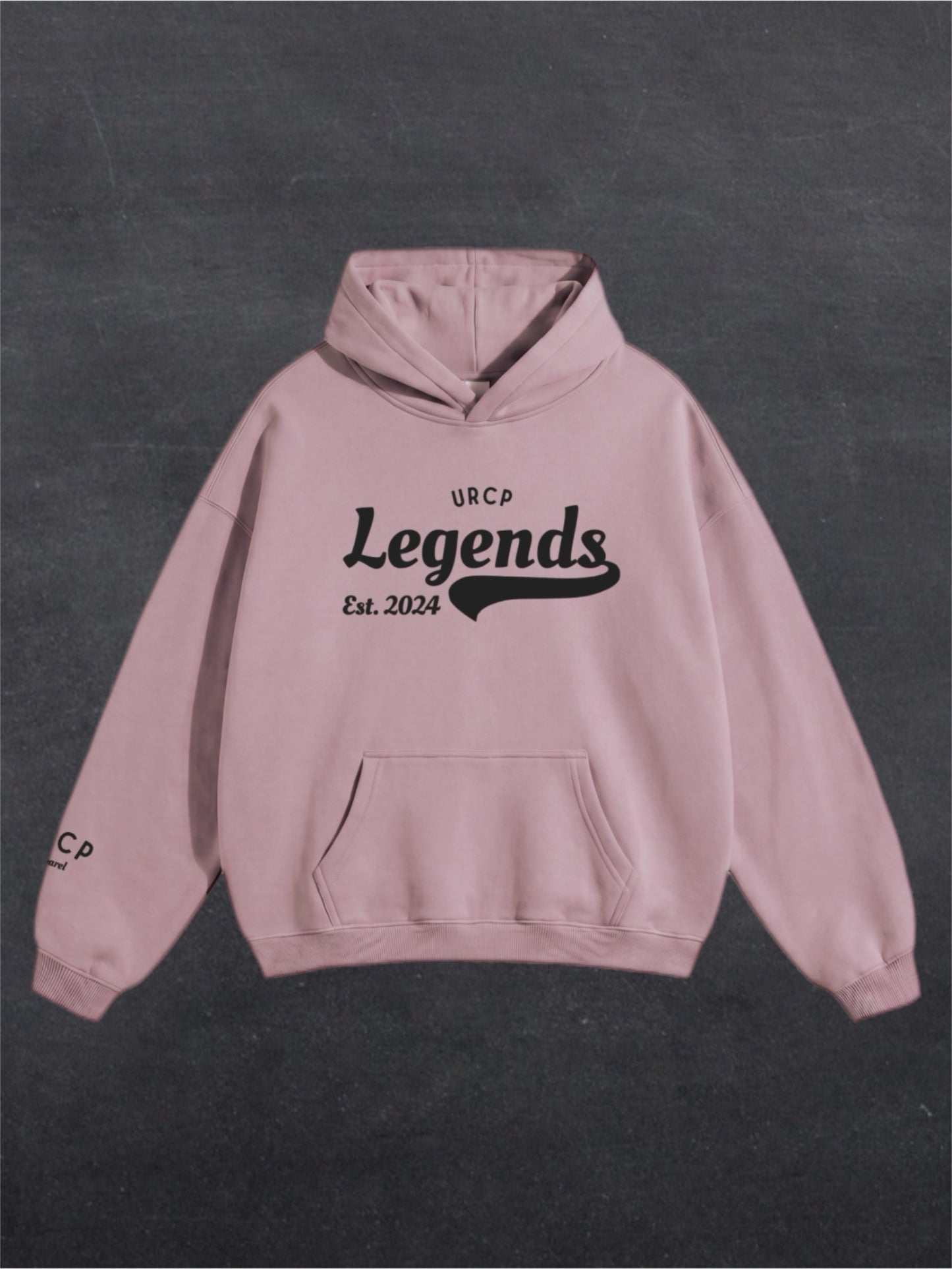 URCP LEGENDS UNISEX HOODIE - FRONT PRINT (multiple colours)