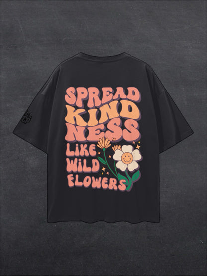 SPREAD KINDNESS UNISEX TEE - BACK PRINT (multiple colours)