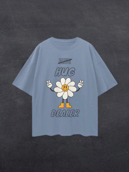 HUG DEALER UNISEX TEE - FRONT PRINT (multiple colours)