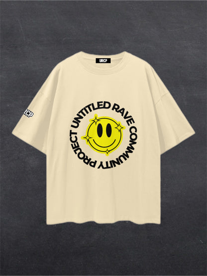 URCP SMILEY UNISEX TEE - FRONT PRINT (multiple colours)