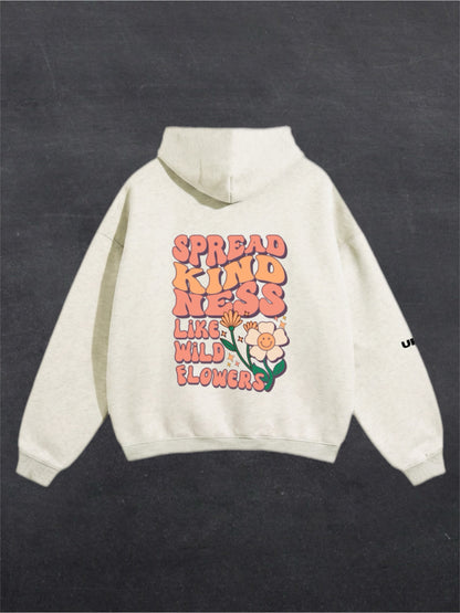 SPREAD KINDNESS UNISEX HOODIE - BACK PRINT (multiple colours)