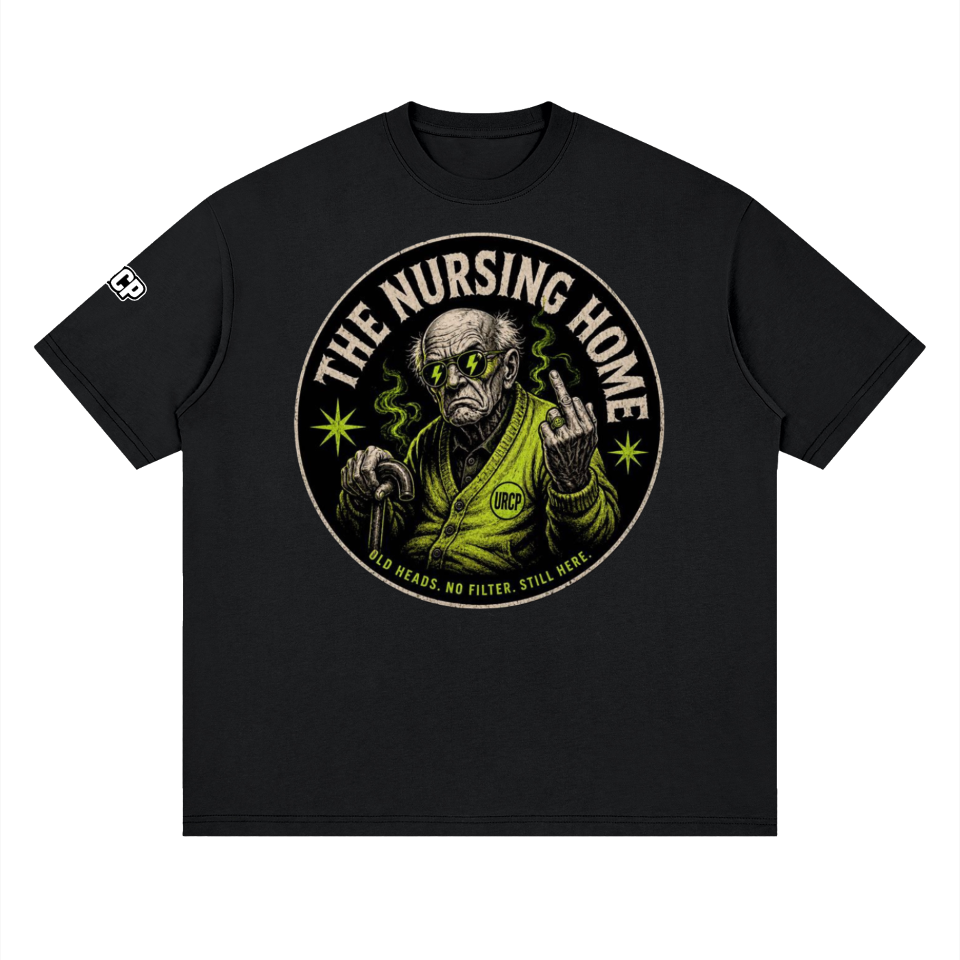 URCP THE NURSING HOME UNISEX TEE (front design)