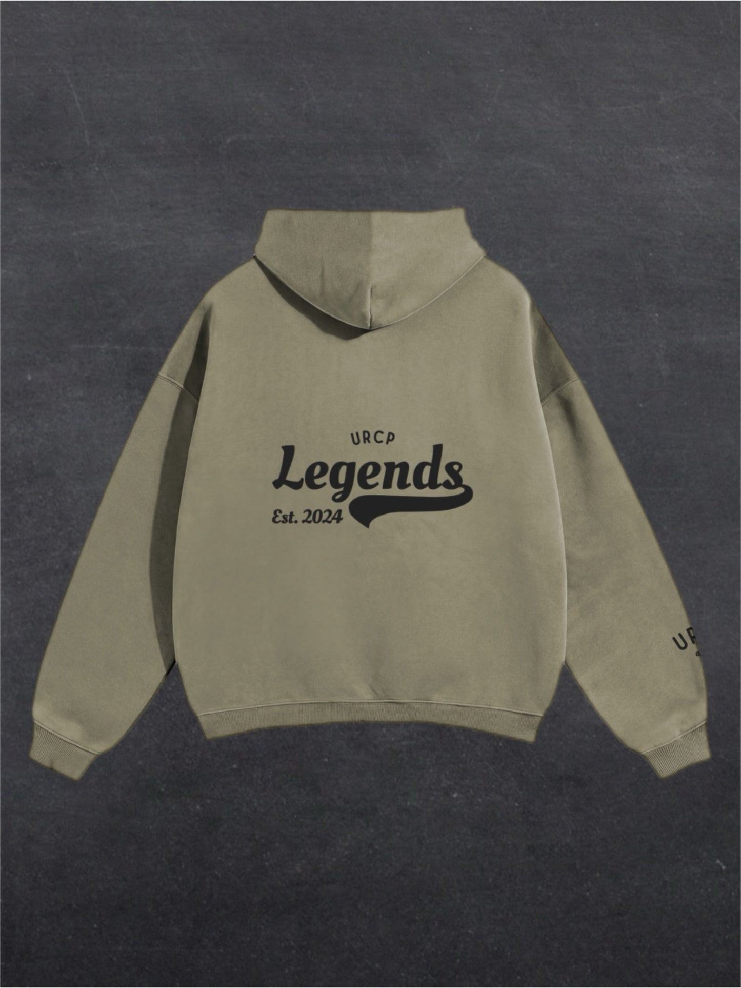 URCP LEGENDS UNISEX HOODIE (back design)
