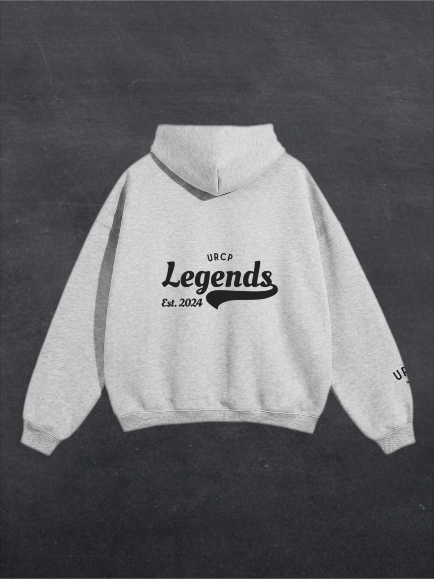 URCP LEGENDS UNISEX HOODIE (back design)