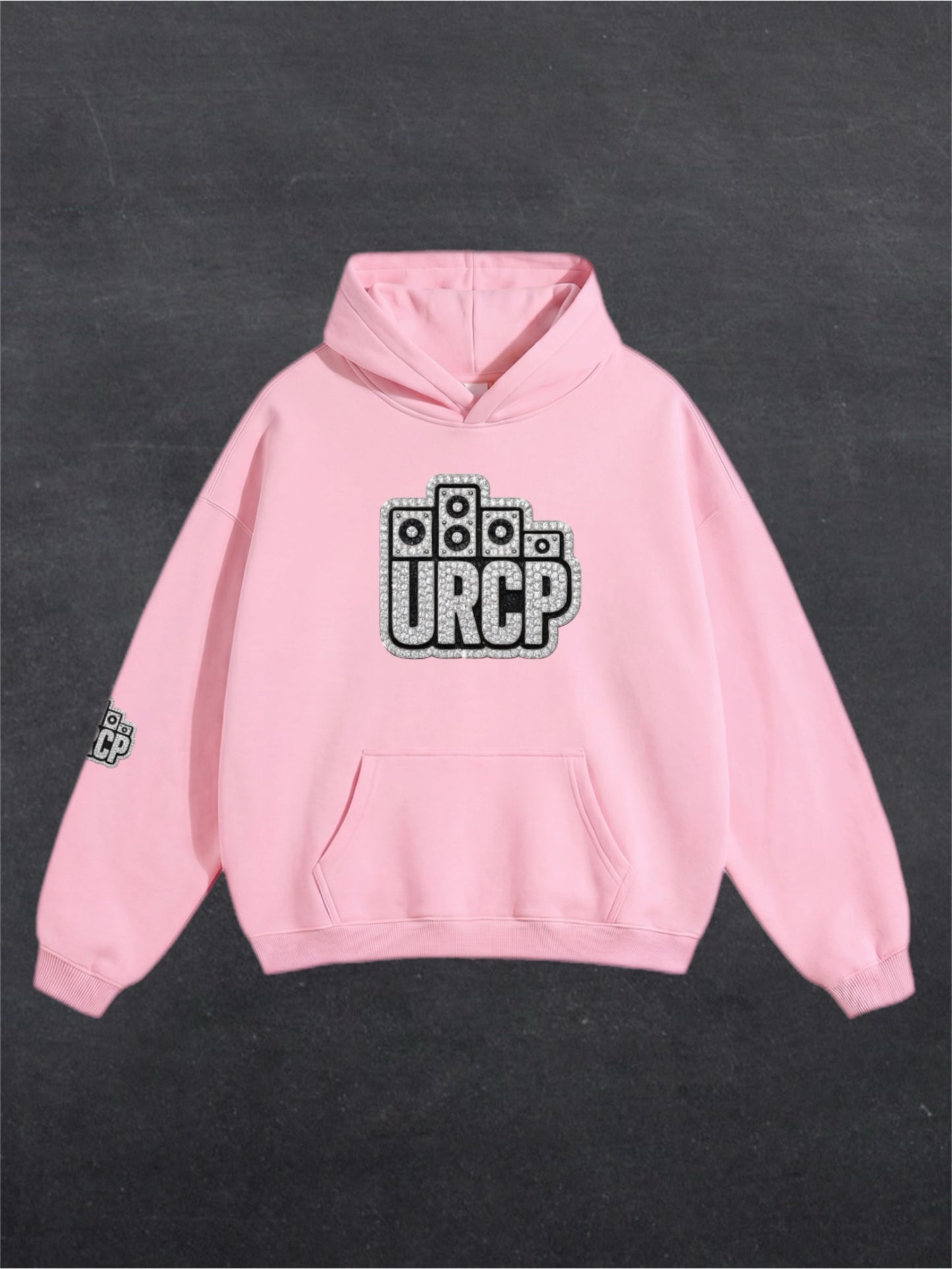URCP DIAMOND UNISEX HOODIE - FRONT PRINT (multiple colours)