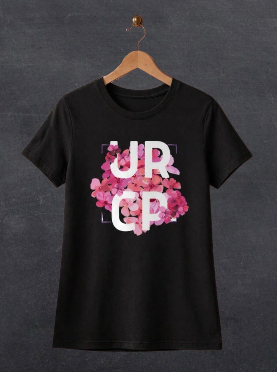 URCP Floral Logo Tee
