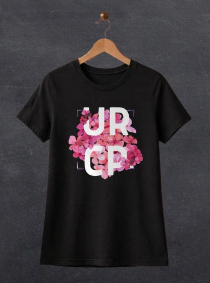 URCP Floral Logo Tee