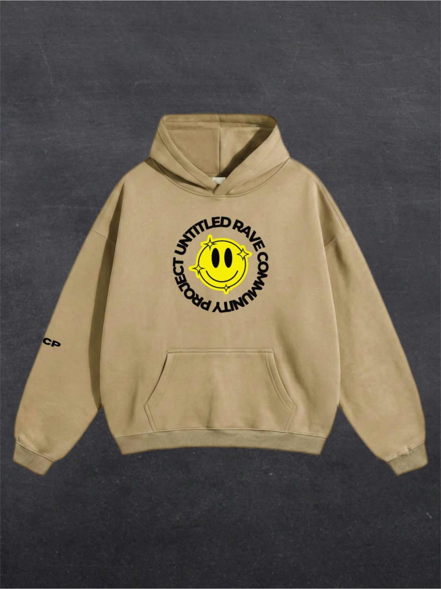 URCP SMILEY UNISEX HOODIE - FRONT PRINT (multiple colours)