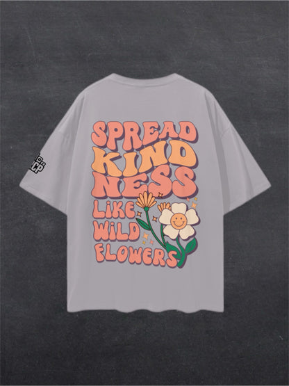 SPREAD KINDNESS UNISEX TEE - BACK PRINT (multiple colours)
