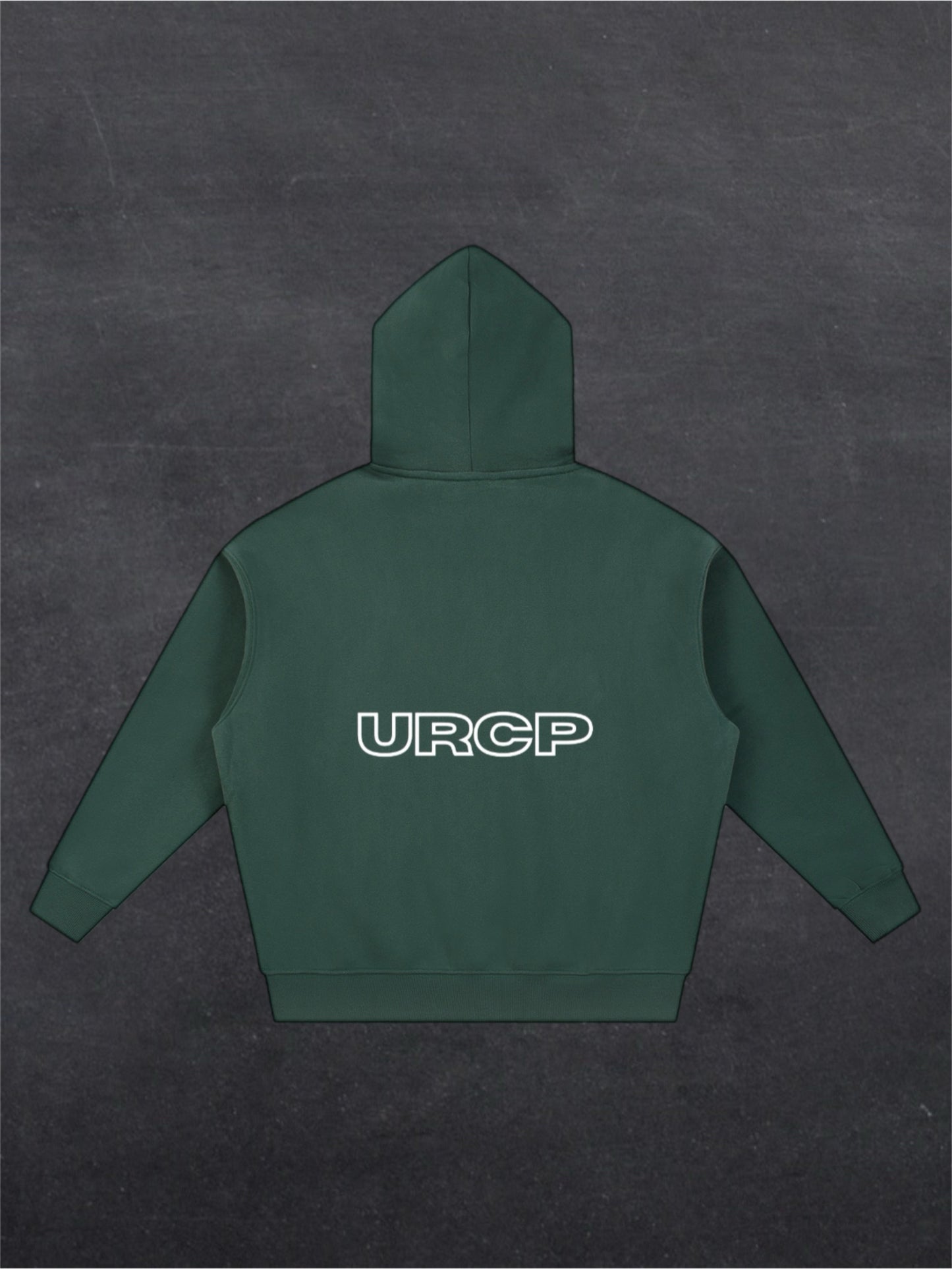 SMOKING AREA UNISEX ZIP UP HOODIE - FRONT PRINT (multiple colours)