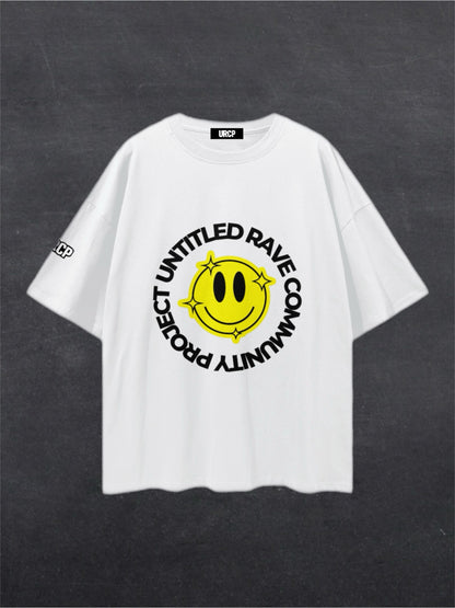 URCP SMILEY UNISEX TEE - FRONT PRINT (multiple colours)