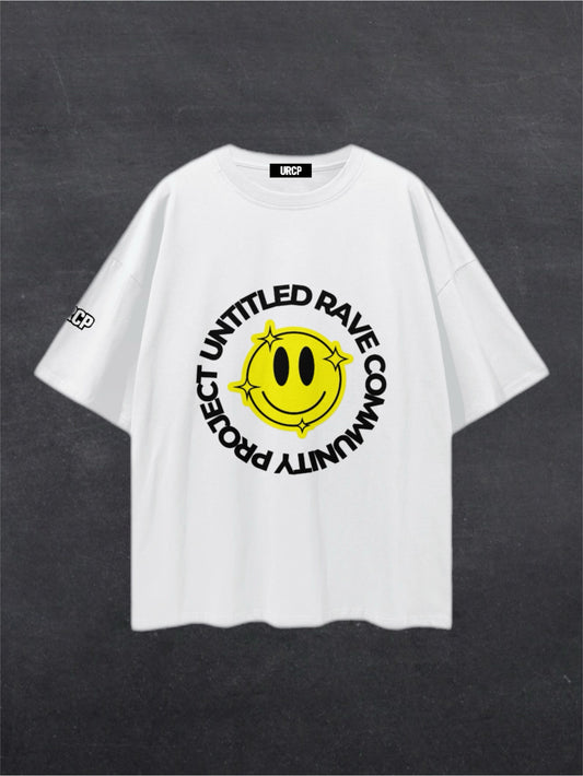 URCP SMILEY UNISEX TEE - FRONT PRINT (multiple colours)