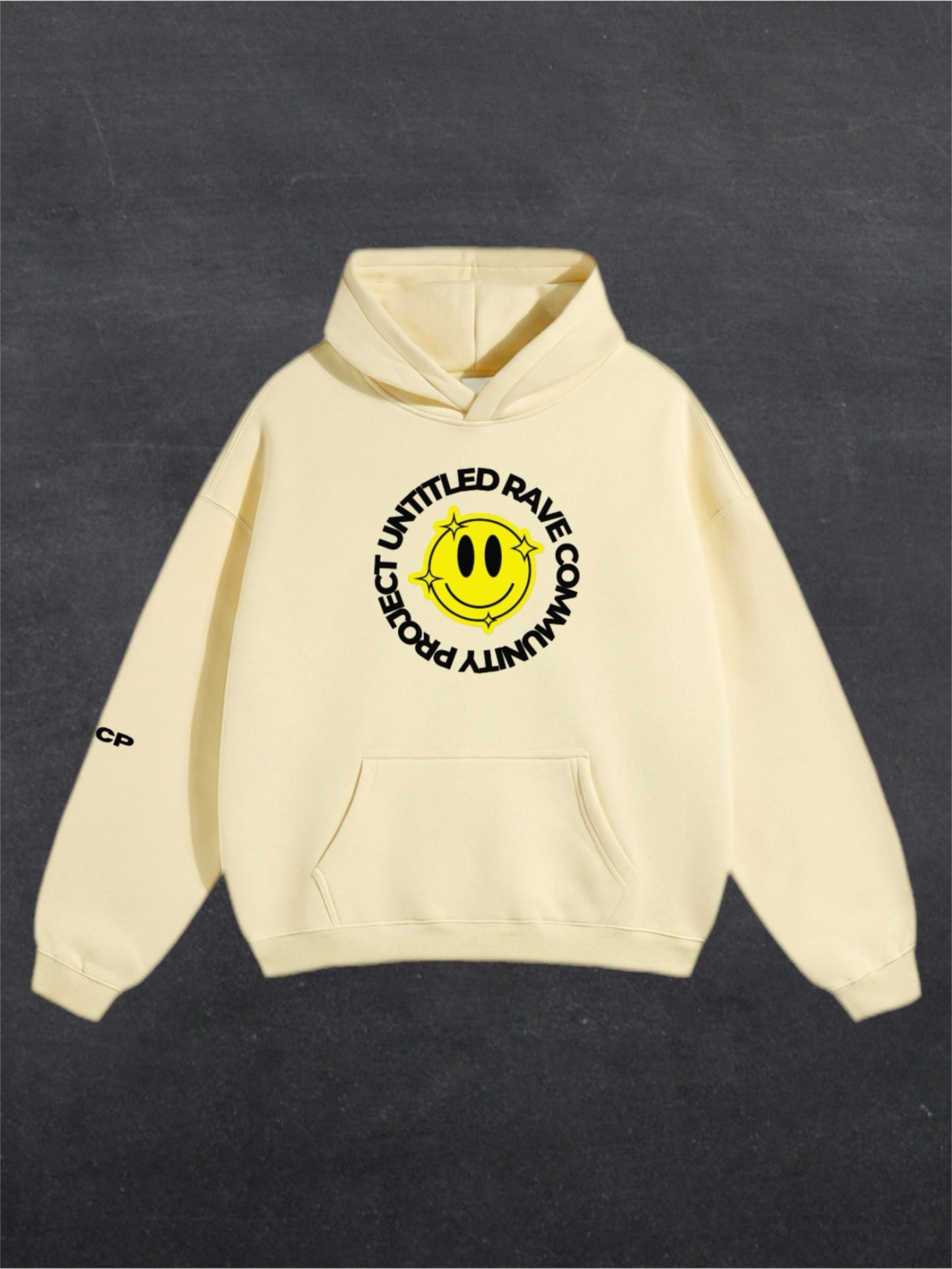 URCP SMILEY UNISEX HOODIE - FRONT PRINT (multiple colours)