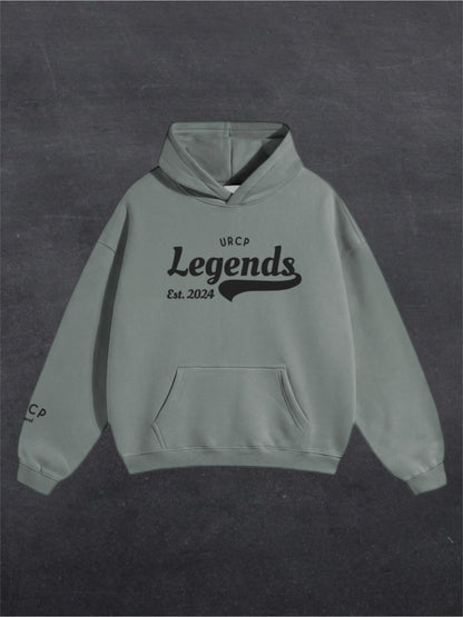 URCP LEGENDS UNISEX HOODIE - FRONT PRINT (multiple colours)