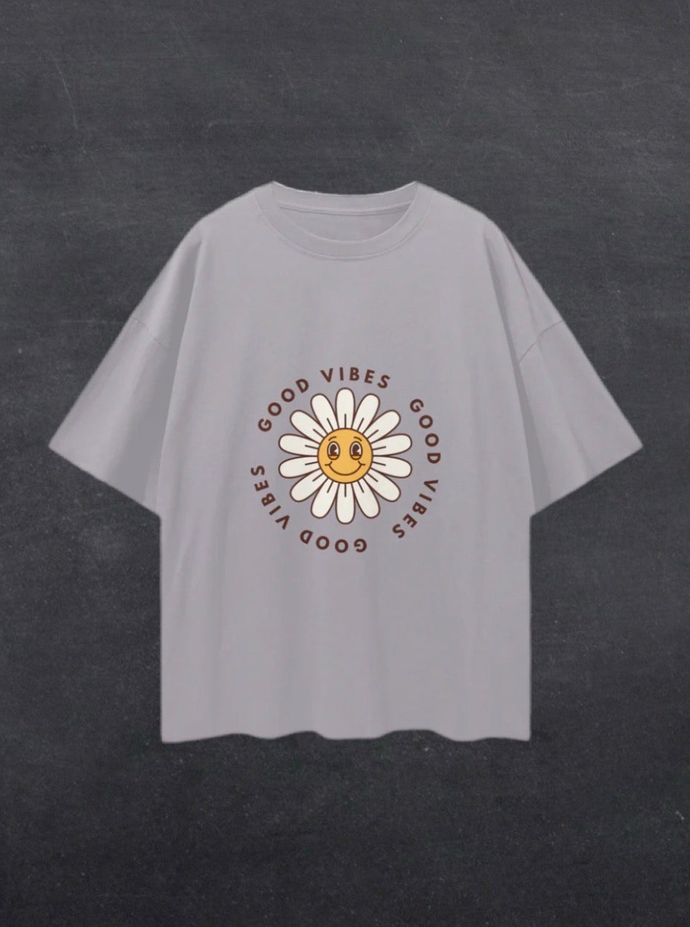 GOOD VIBES UNISEX TEE - FRONT PRINT (multiple colours)