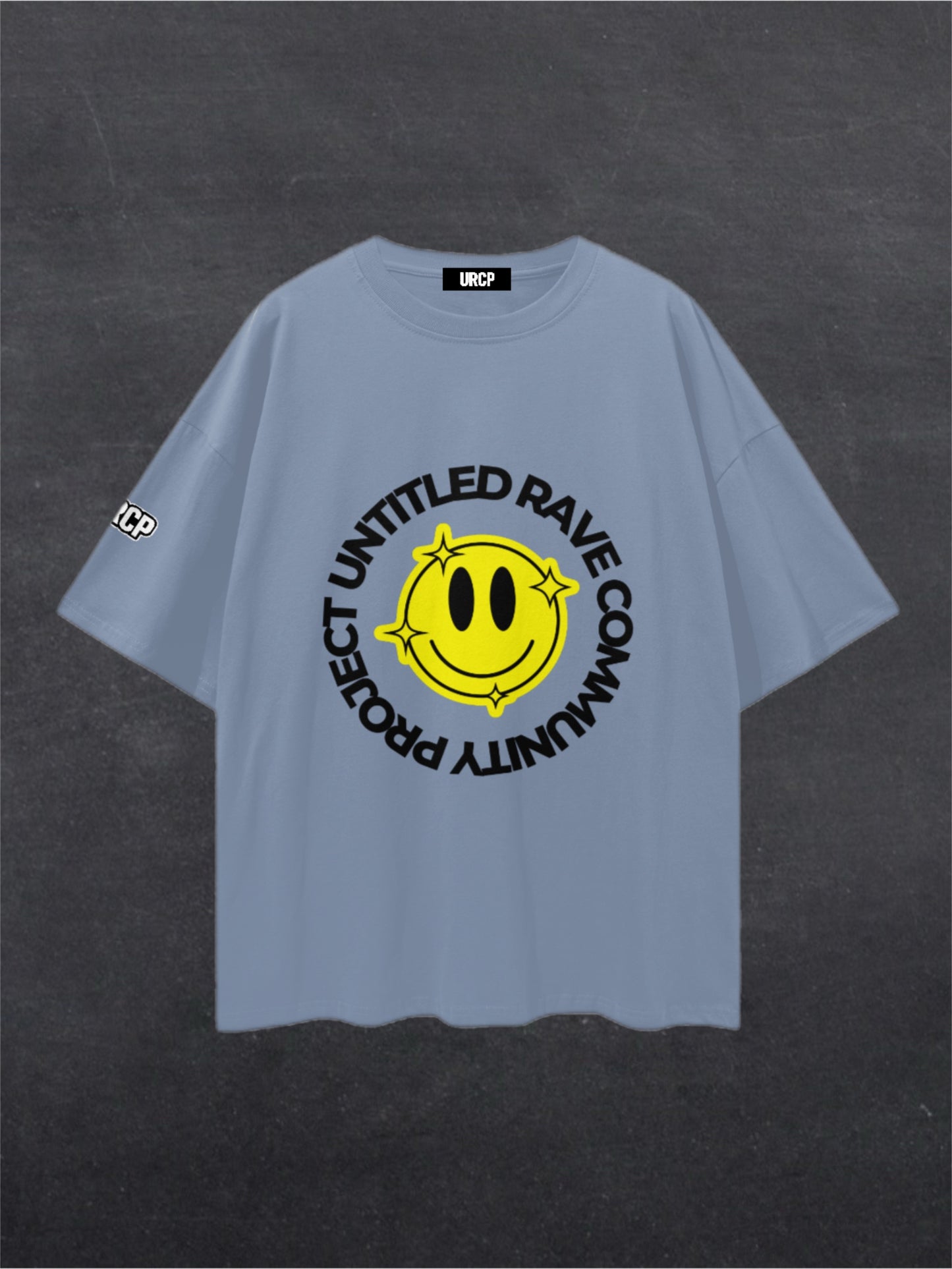 URCP SMILEY UNISEX TEE - FRONT PRINT (multiple colours)