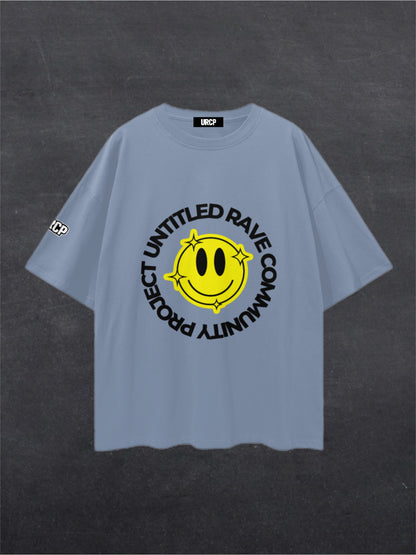 URCP SMILEY UNISEX TEE - FRONT PRINT (multiple colours)