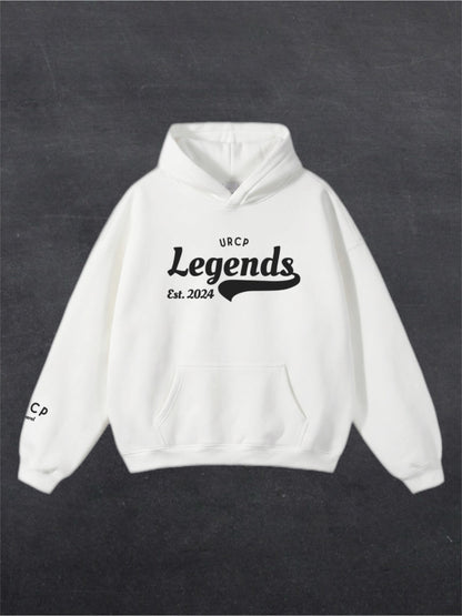 URCP LEGENDS UNISEX HOODIE - FRONT PRINT (multiple colours)