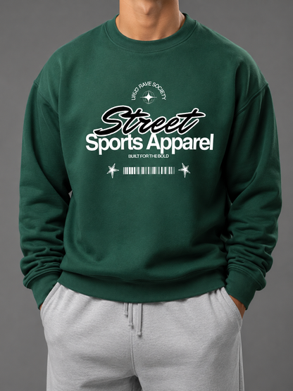 SPORTS APPAREL UNISEX SWEATSHIRT (front design)