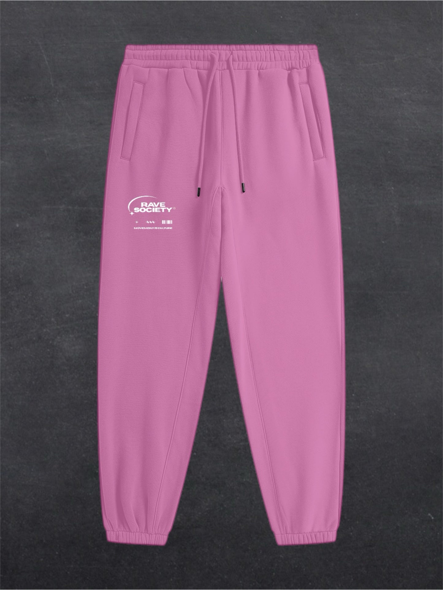 RAVE SOCIETY UNISEX FLEECE JOGGERS (multiple colours)