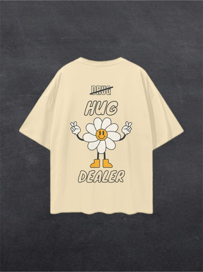 HUG DEALER UNISEX TEE - BACK PRINT (multiple colours)