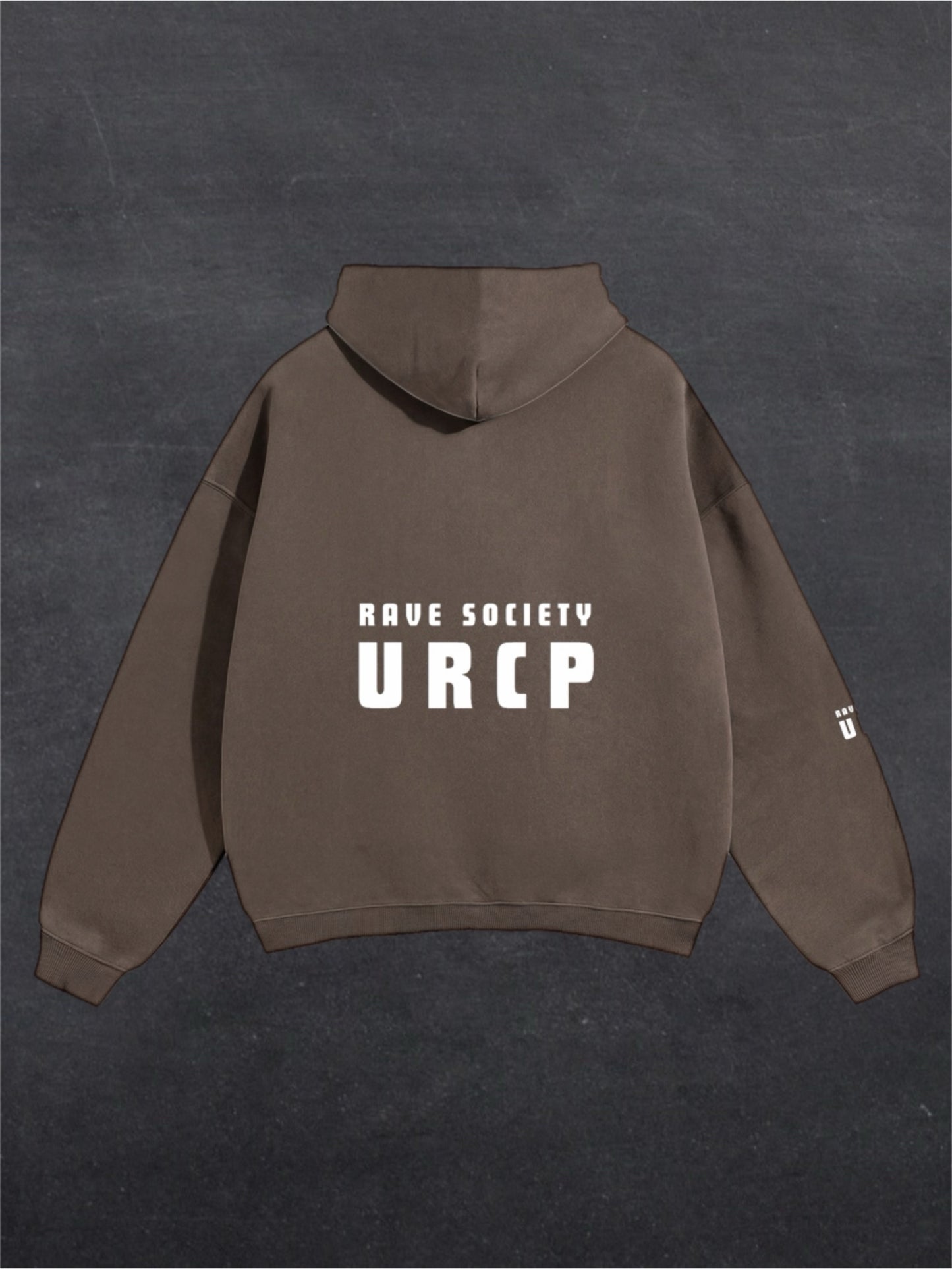 RAVE SOCIETY URCP UNISEX HOODIES - BACK PRINT (multiple colours)